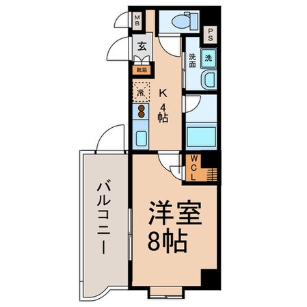 セレス大須の物件間取画像